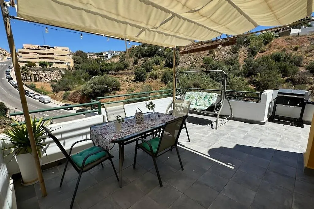 דירות La Cala Del Moral Atico Con Vistas, Terraza, Piscina Y Bbq Playa 9M